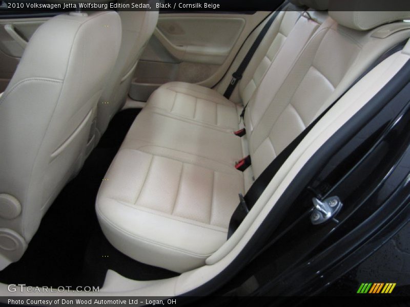 Black / Cornsilk Beige 2010 Volkswagen Jetta Wolfsburg Edition Sedan