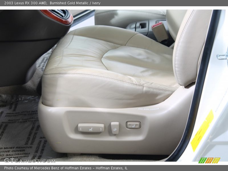 Burnished Gold Metallic / Ivory 2003 Lexus RX 300 AWD
