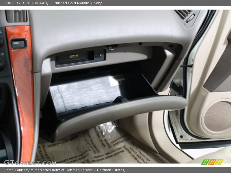 Burnished Gold Metallic / Ivory 2003 Lexus RX 300 AWD