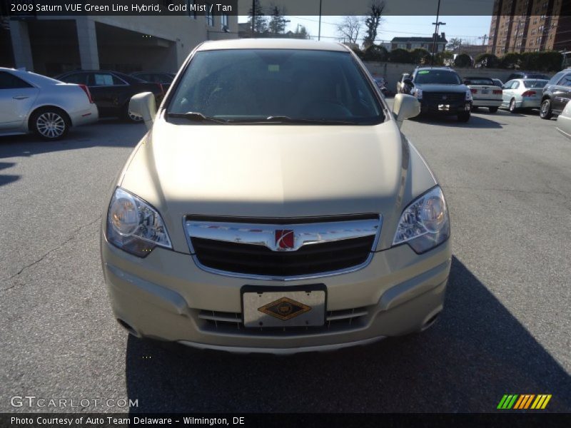 Gold Mist / Tan 2009 Saturn VUE Green Line Hybrid