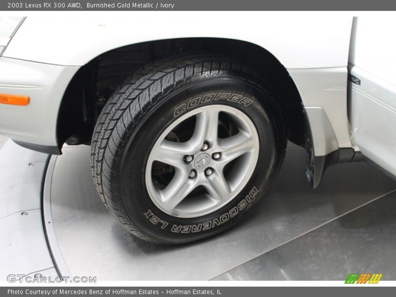Burnished Gold Metallic / Ivory 2003 Lexus RX 300 AWD
