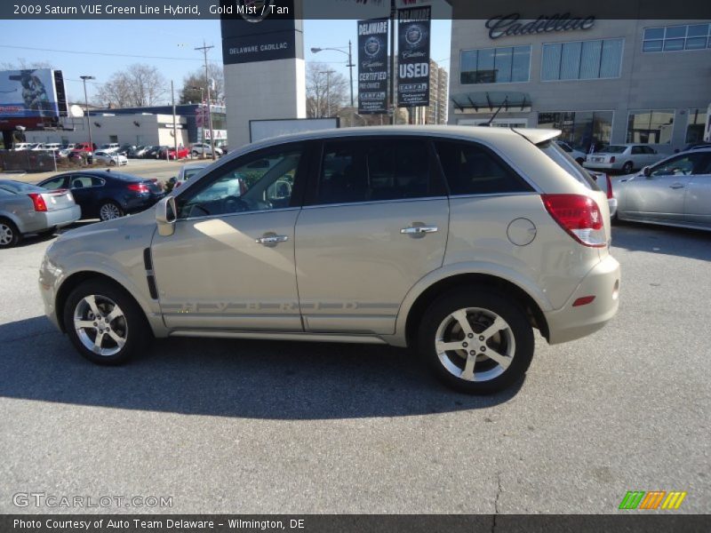Gold Mist / Tan 2009 Saturn VUE Green Line Hybrid