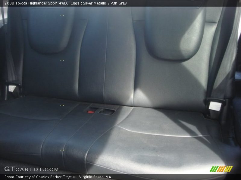 Classic Silver Metallic / Ash Gray 2008 Toyota Highlander Sport 4WD