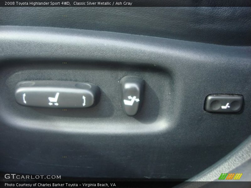 Classic Silver Metallic / Ash Gray 2008 Toyota Highlander Sport 4WD