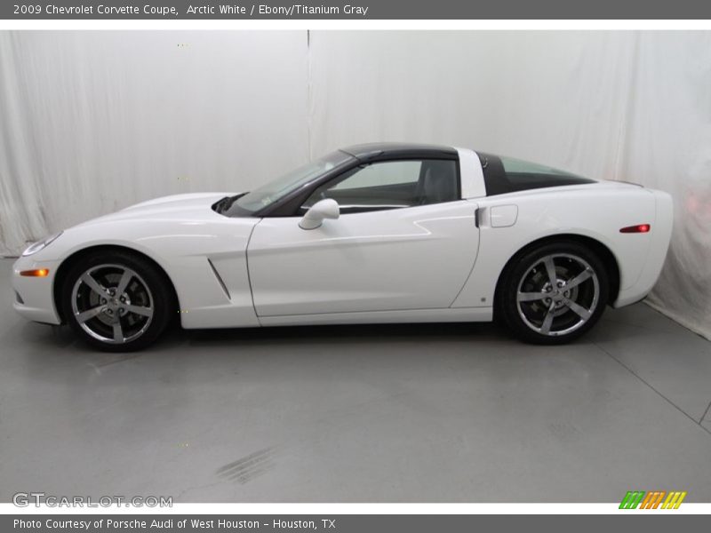  2009 Corvette Coupe Arctic White