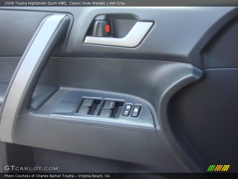 Classic Silver Metallic / Ash Gray 2008 Toyota Highlander Sport 4WD