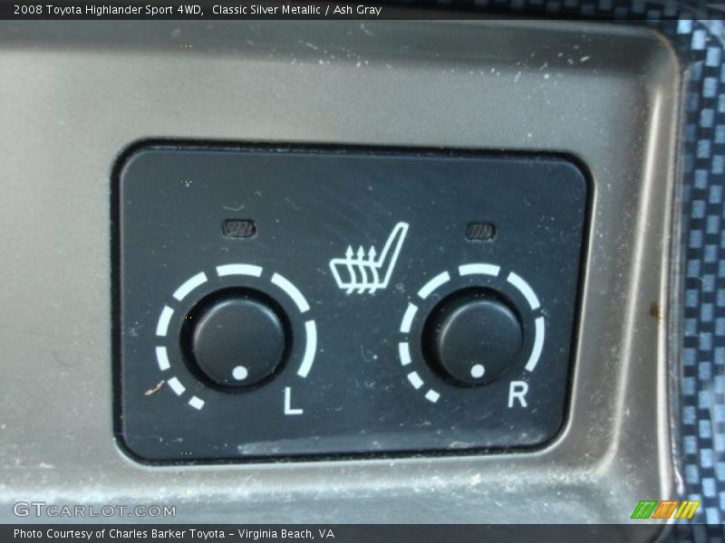 Classic Silver Metallic / Ash Gray 2008 Toyota Highlander Sport 4WD