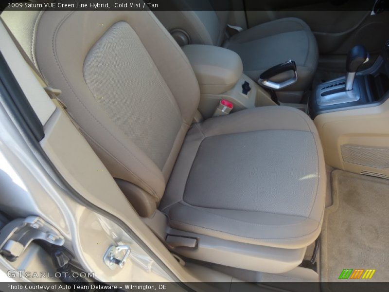 Front Seat of 2009 VUE Green Line Hybrid