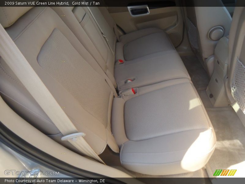 Rear Seat of 2009 VUE Green Line Hybrid