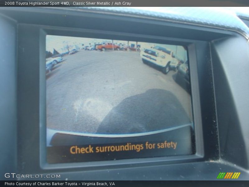 Classic Silver Metallic / Ash Gray 2008 Toyota Highlander Sport 4WD