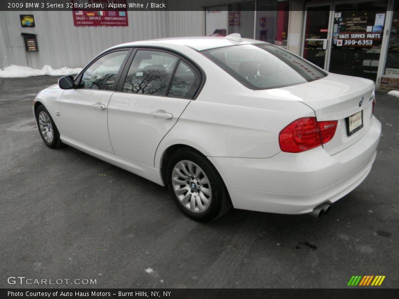 Alpine White / Black 2009 BMW 3 Series 328xi Sedan