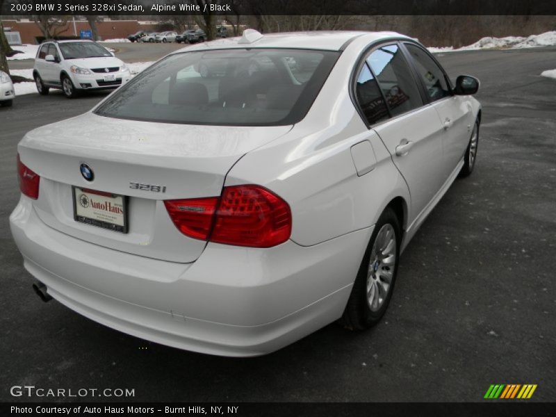 Alpine White / Black 2009 BMW 3 Series 328xi Sedan