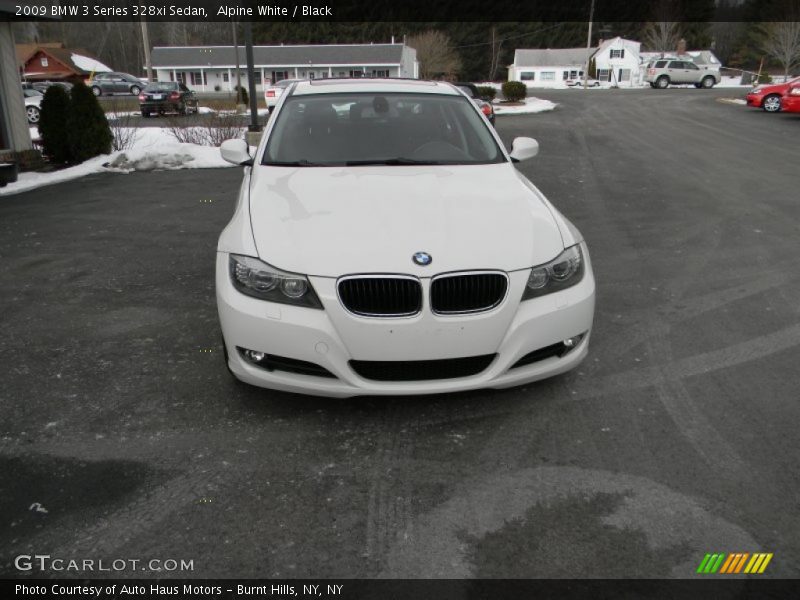 Alpine White / Black 2009 BMW 3 Series 328xi Sedan