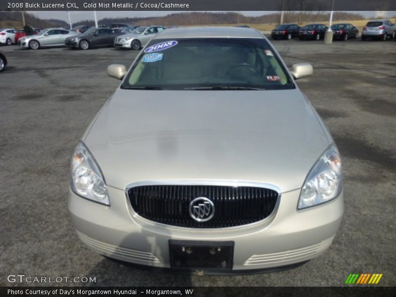 Gold Mist Metallic / Cocoa/Cashmere 2008 Buick Lucerne CXL