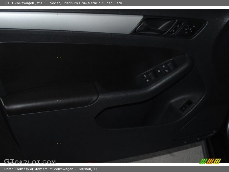 Platinum Gray Metallic / Titan Black 2011 Volkswagen Jetta SEL Sedan