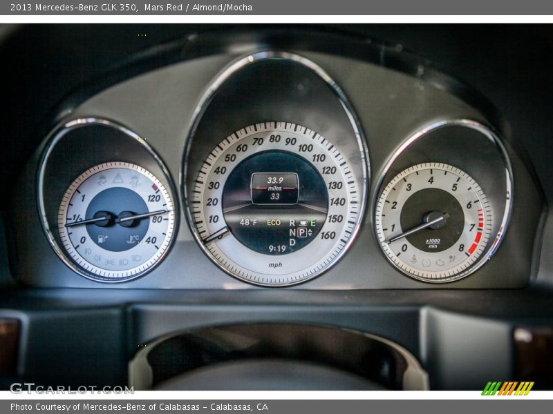  2013 GLK 350 350 Gauges