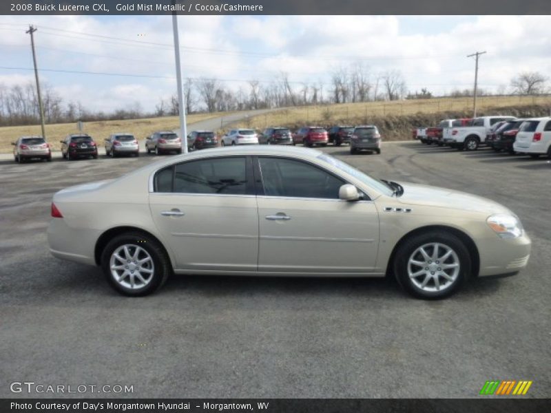 Gold Mist Metallic / Cocoa/Cashmere 2008 Buick Lucerne CXL