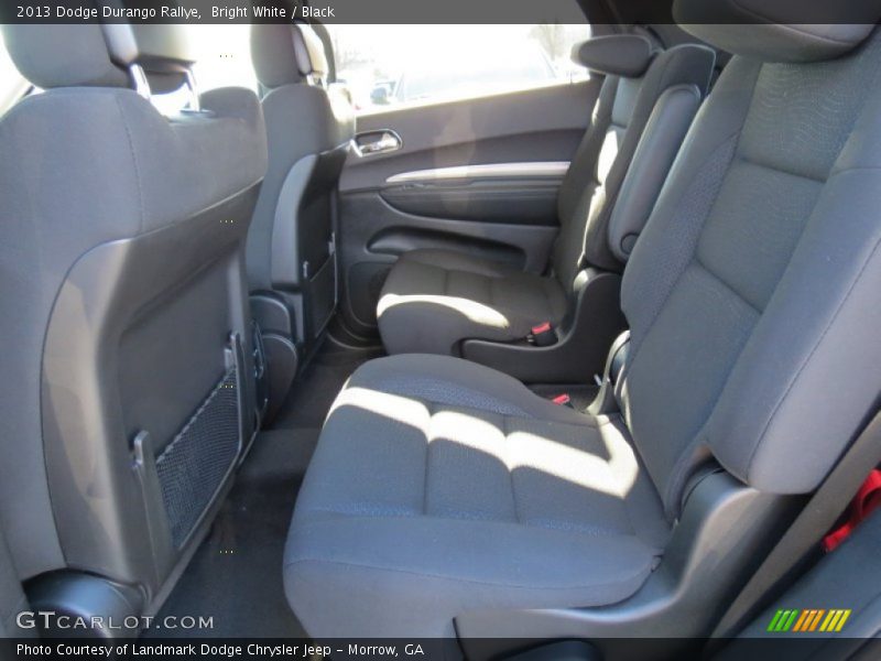 Bright White / Black 2013 Dodge Durango Rallye