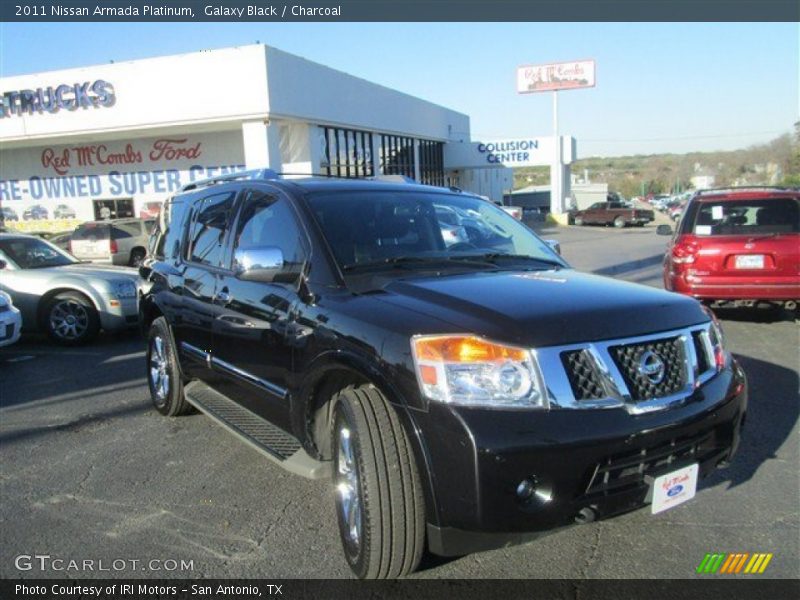Galaxy Black / Charcoal 2011 Nissan Armada Platinum