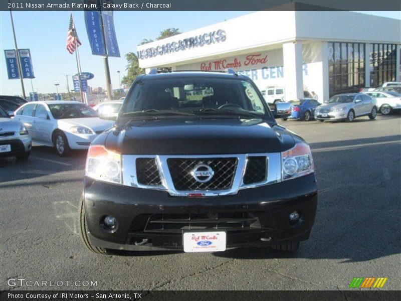 Galaxy Black / Charcoal 2011 Nissan Armada Platinum