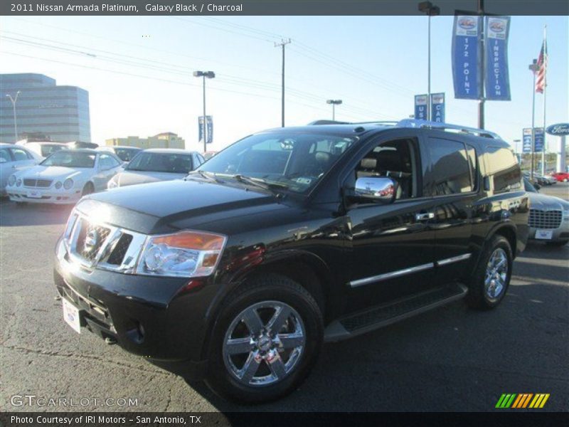 Galaxy Black / Charcoal 2011 Nissan Armada Platinum