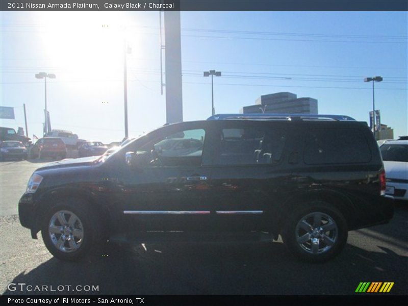 Galaxy Black / Charcoal 2011 Nissan Armada Platinum