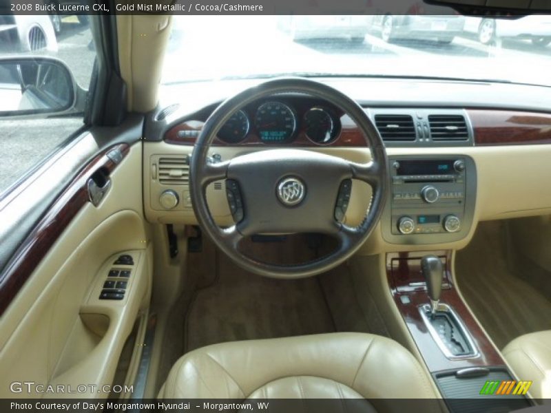Gold Mist Metallic / Cocoa/Cashmere 2008 Buick Lucerne CXL