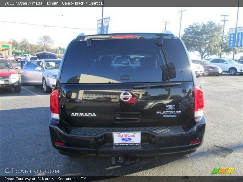 Galaxy Black / Charcoal 2011 Nissan Armada Platinum