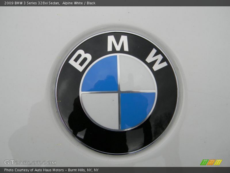 Alpine White / Black 2009 BMW 3 Series 328xi Sedan