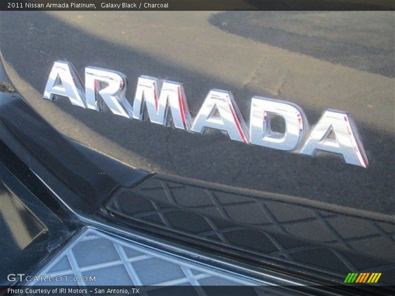 Galaxy Black / Charcoal 2011 Nissan Armada Platinum