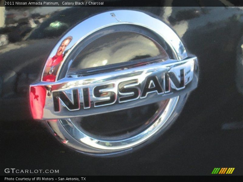 Galaxy Black / Charcoal 2011 Nissan Armada Platinum