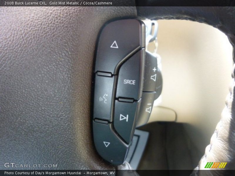 Gold Mist Metallic / Cocoa/Cashmere 2008 Buick Lucerne CXL