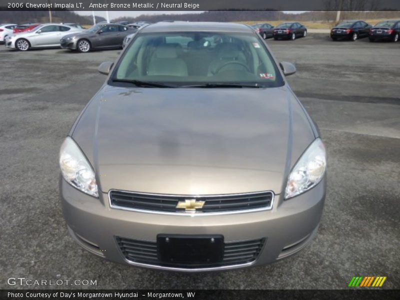 Amber Bronze Metallic / Neutral Beige 2006 Chevrolet Impala LT
