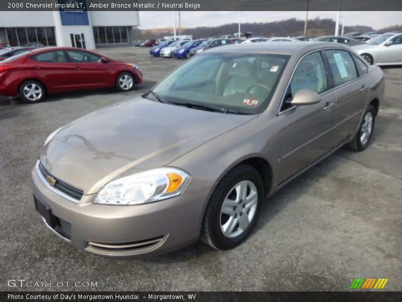 Amber Bronze Metallic / Neutral Beige 2006 Chevrolet Impala LT