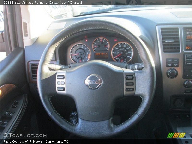 Galaxy Black / Charcoal 2011 Nissan Armada Platinum
