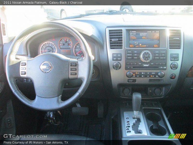 Galaxy Black / Charcoal 2011 Nissan Armada Platinum