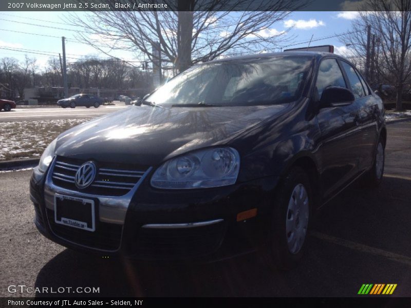 Black / Anthracite 2007 Volkswagen Jetta 2.5 Sedan