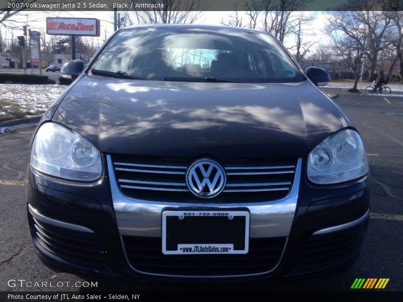 Black / Anthracite 2007 Volkswagen Jetta 2.5 Sedan