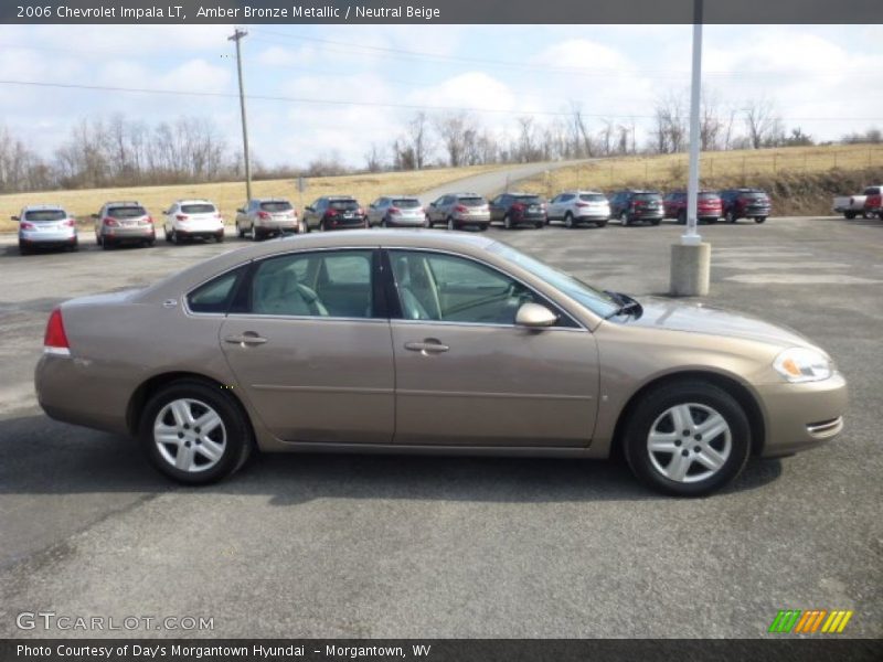 Amber Bronze Metallic / Neutral Beige 2006 Chevrolet Impala LT