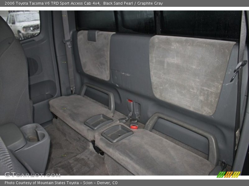 Black Sand Pearl / Graphite Gray 2006 Toyota Tacoma V6 TRD Sport Access Cab 4x4