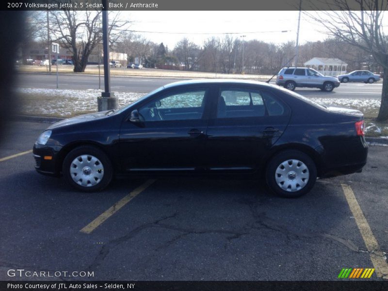 Black / Anthracite 2007 Volkswagen Jetta 2.5 Sedan