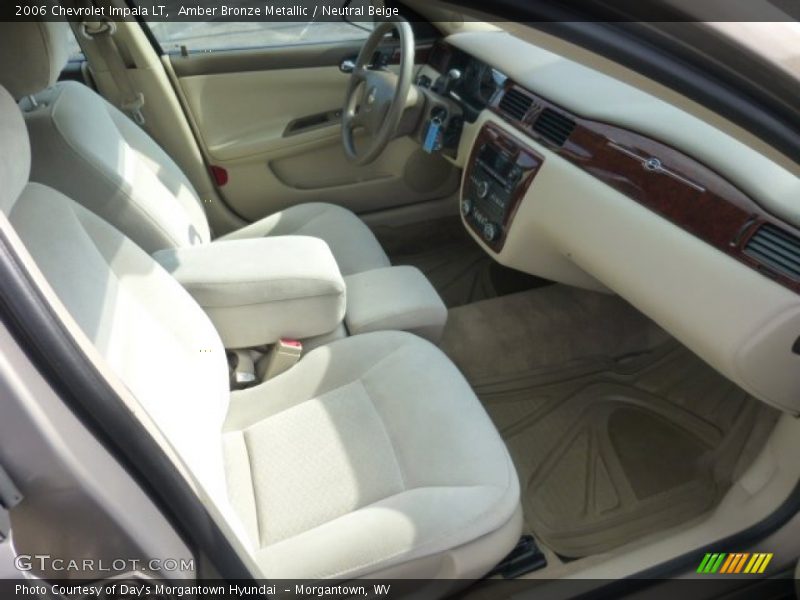 Amber Bronze Metallic / Neutral Beige 2006 Chevrolet Impala LT