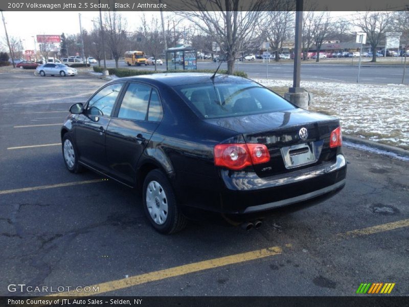 Black / Anthracite 2007 Volkswagen Jetta 2.5 Sedan