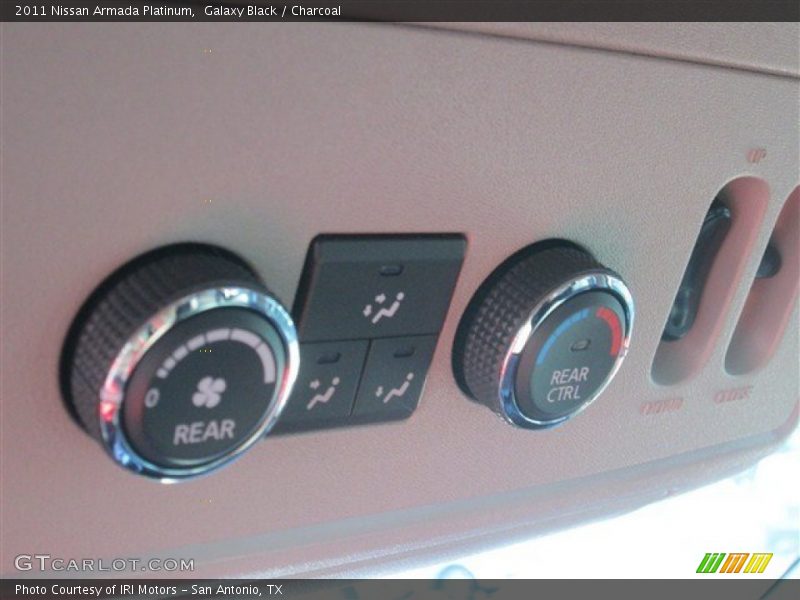 Galaxy Black / Charcoal 2011 Nissan Armada Platinum