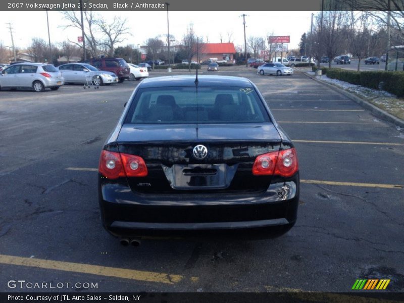 Black / Anthracite 2007 Volkswagen Jetta 2.5 Sedan