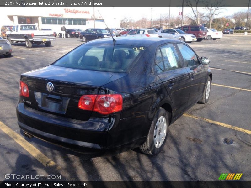 Black / Anthracite 2007 Volkswagen Jetta 2.5 Sedan