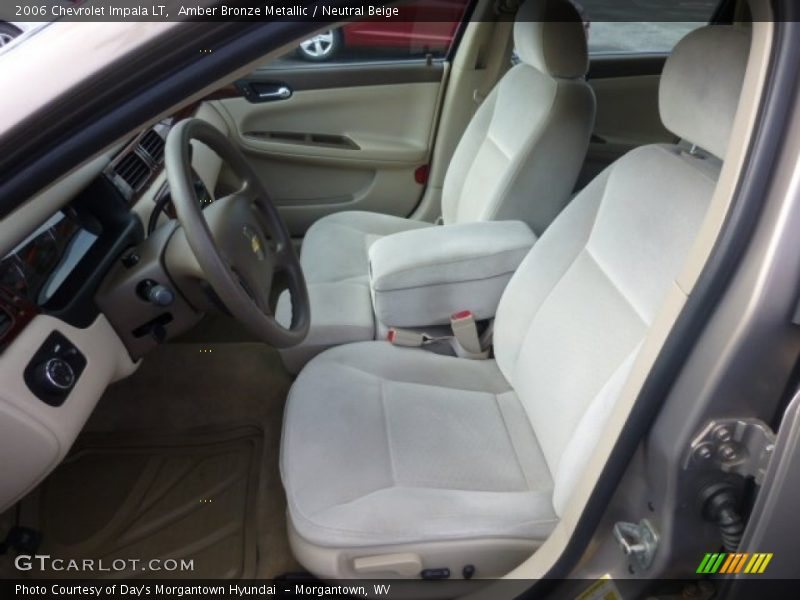 Amber Bronze Metallic / Neutral Beige 2006 Chevrolet Impala LT