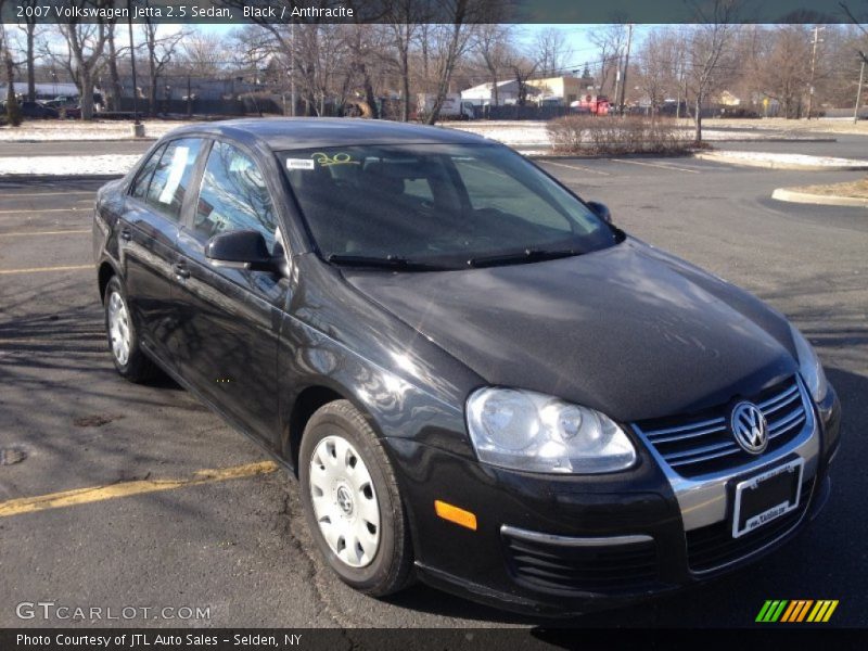 Black / Anthracite 2007 Volkswagen Jetta 2.5 Sedan