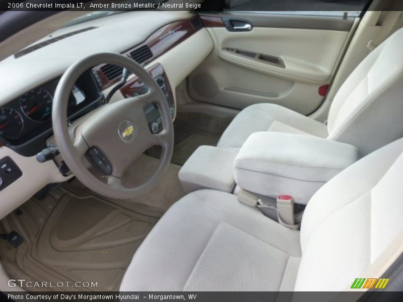 Amber Bronze Metallic / Neutral Beige 2006 Chevrolet Impala LT