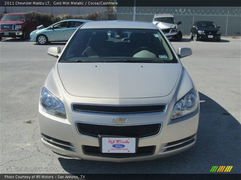 Gold Mist Metallic / Cocoa/Cashmere 2011 Chevrolet Malibu LT